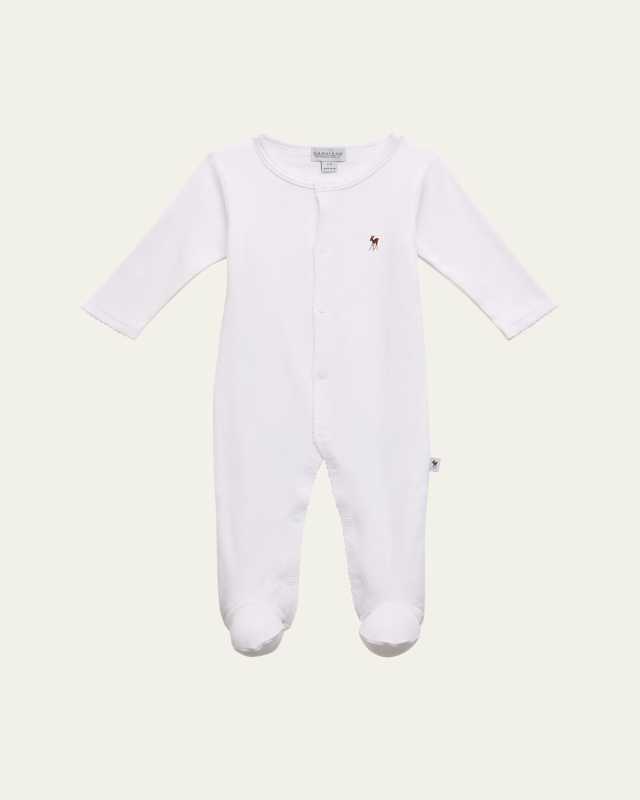 Kid's Baby Fawn Footie, Size 0-6